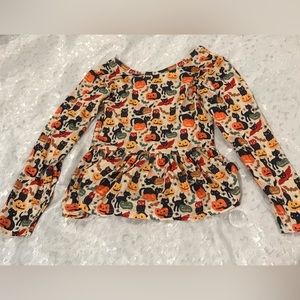 Pearls and Piggytails Halloween top size 10t